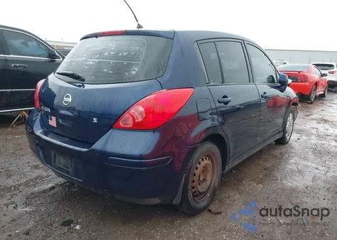 2007 Nissan Versa 1.8S from USA, damaged, VIN 3N1BC13EX7L437128